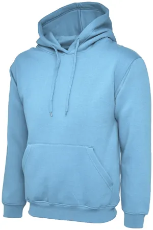 Ladies Deluxe Hooded Sweatshirt | Sky