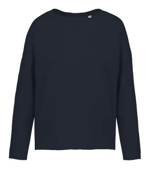 Ladies oversized sweatshirt | Navy