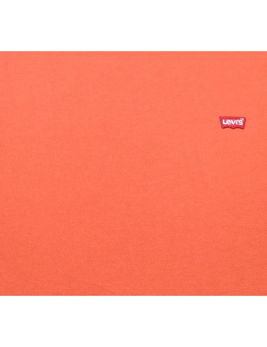 Levi's Orange Plain Sweatshirt - S