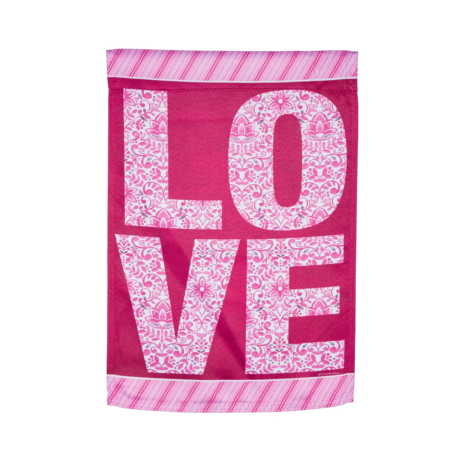Love Suede Garden Flag