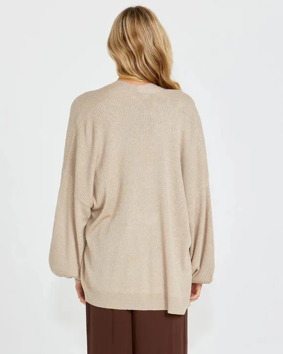 Madeline Lurex Knit Cardi