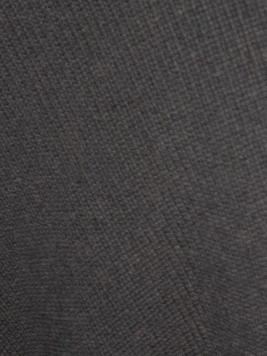 Merino Wool Black Poncho
