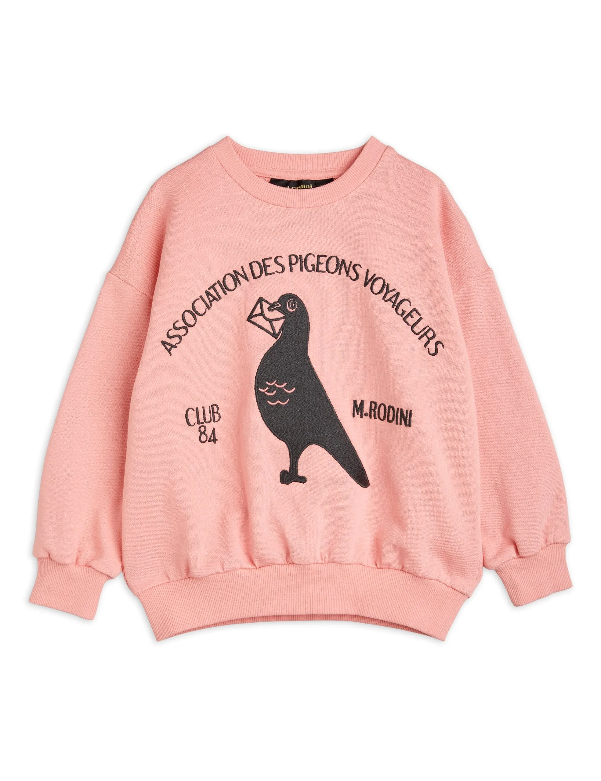 Mini Rodini Pigeons Chenille Sweatshirt