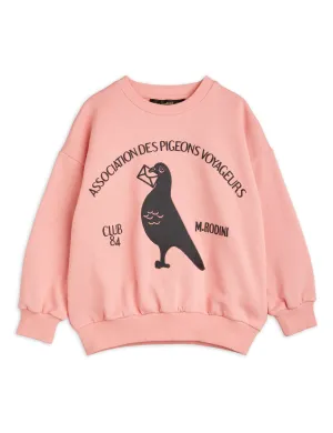 Mini Rodini Pigeons Chenille Sweatshirt