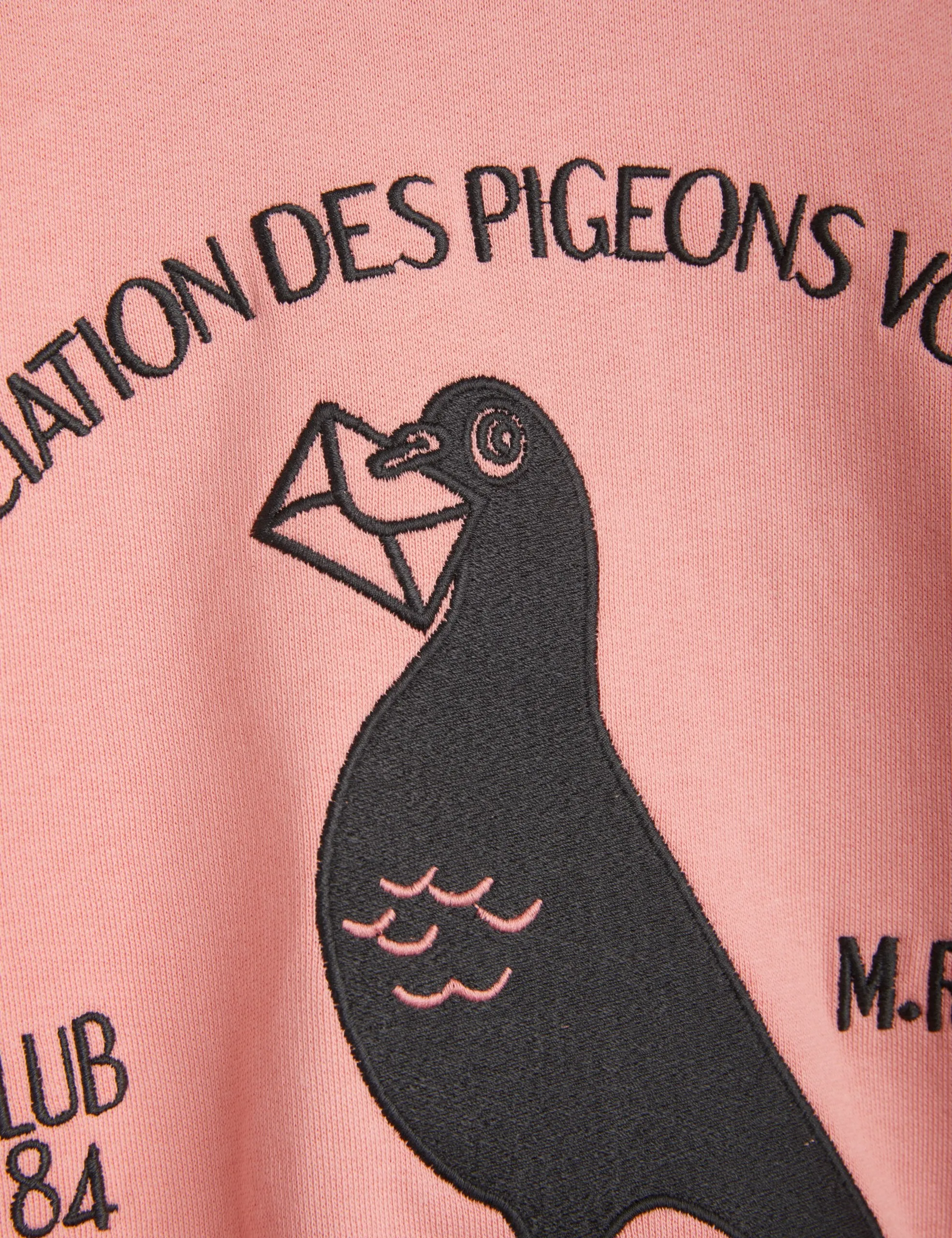 Mini Rodini Pigeons Chenille Sweatshirt