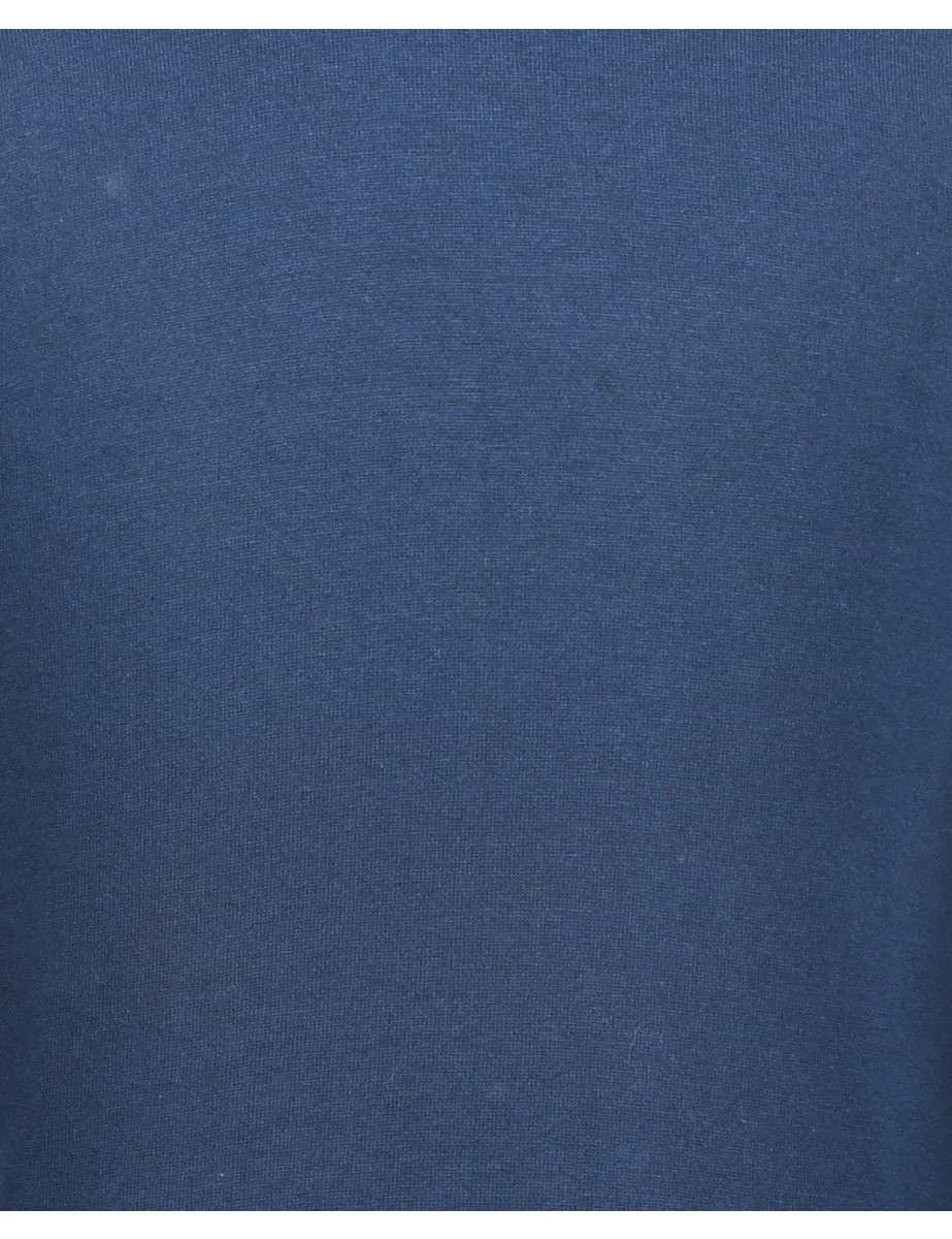 Navy Plain Sweatshirt - XL