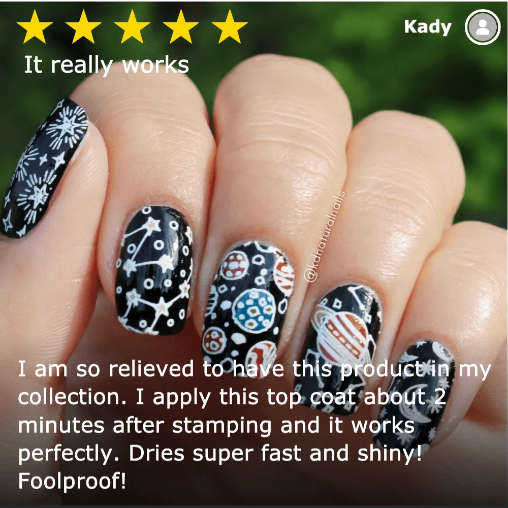 Perfect Duo - Smudge Free Top Coat   Sticky Base Coat 2pc Set