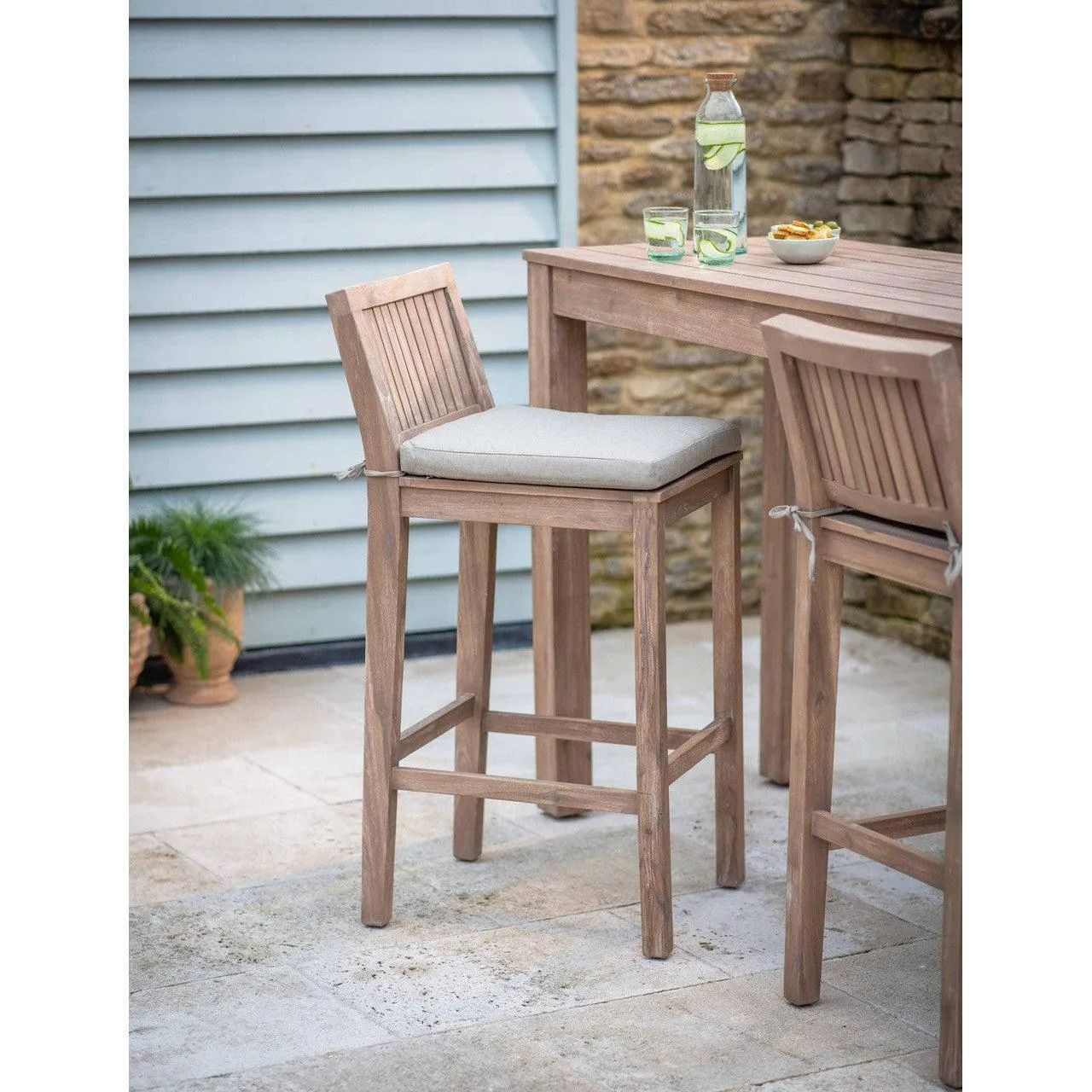 Porthallow Bar Stool | Set of 2 | Natural