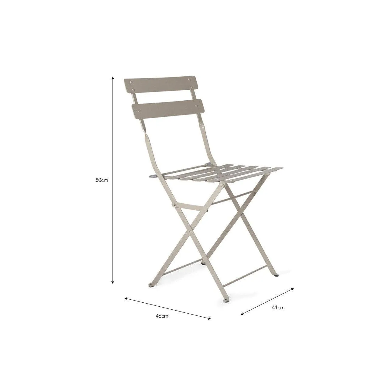 Rive Driote Bistro Chairs | Set of 2 | Cove Blue