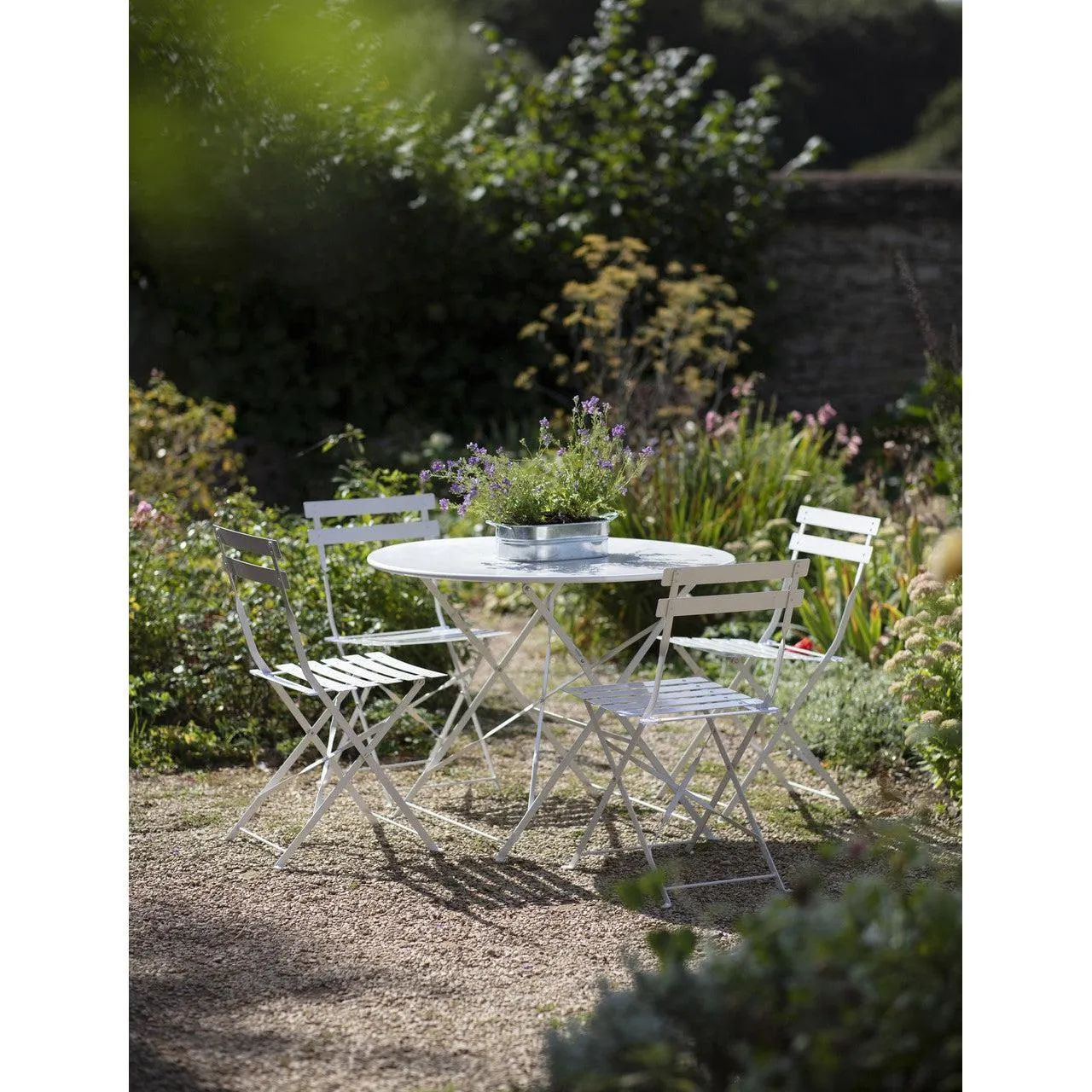 Rive Droite Bistro Set, Large in Clay - Steel