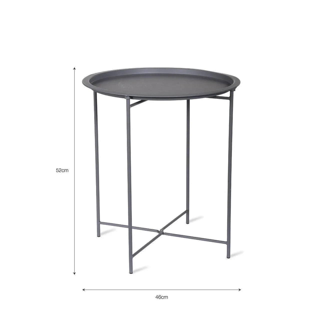 Rive Droite Side Table | Carbon