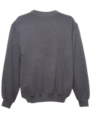 Russell Athletic Plain Grey Sweatshirt - L