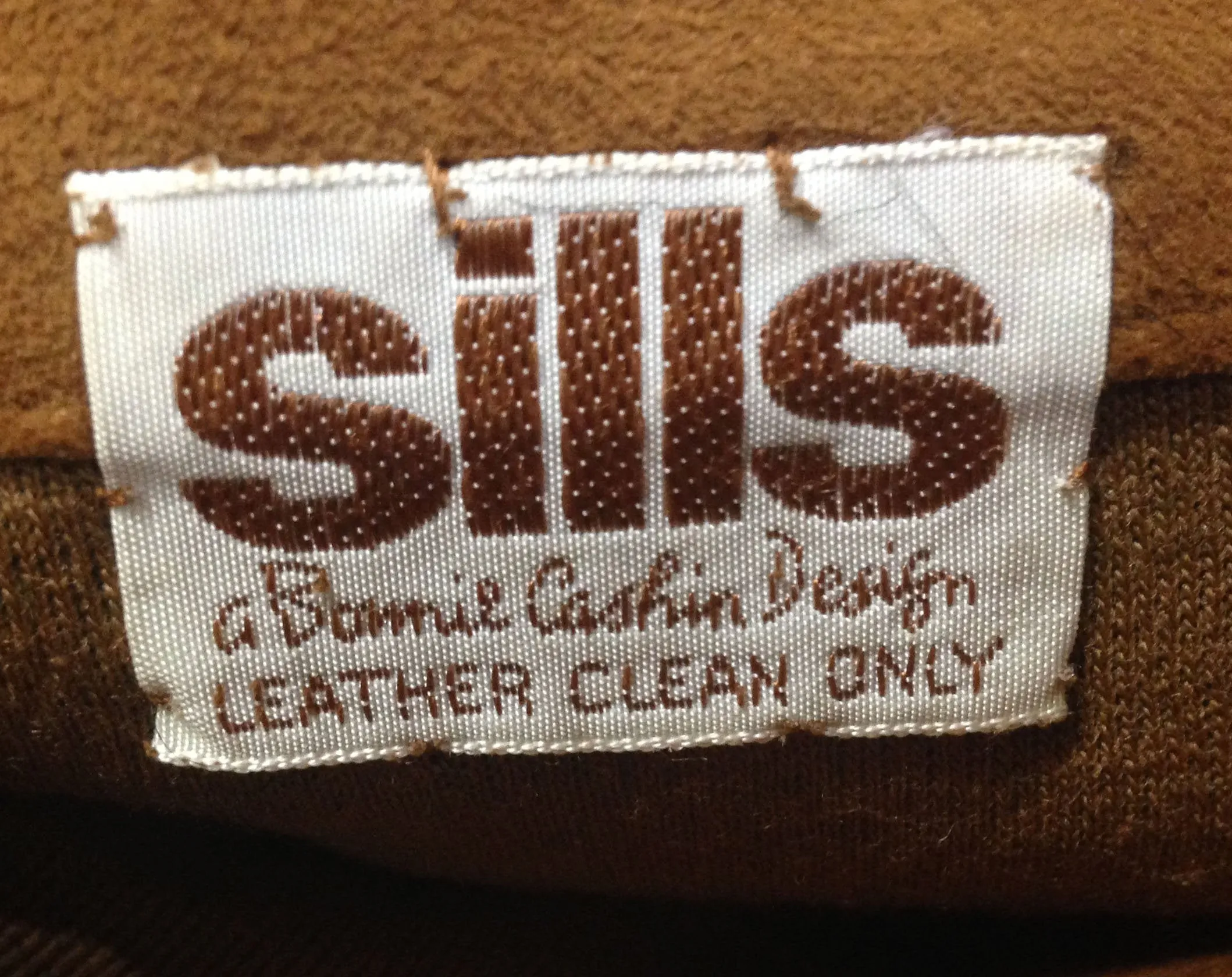 Small Bonnie Cashin 1960s Suede Jacket with Shaggy Reversible Lining - 60s Rare Design - Brown Black Gray Mod Designer Faux Fur - Bust 34.5