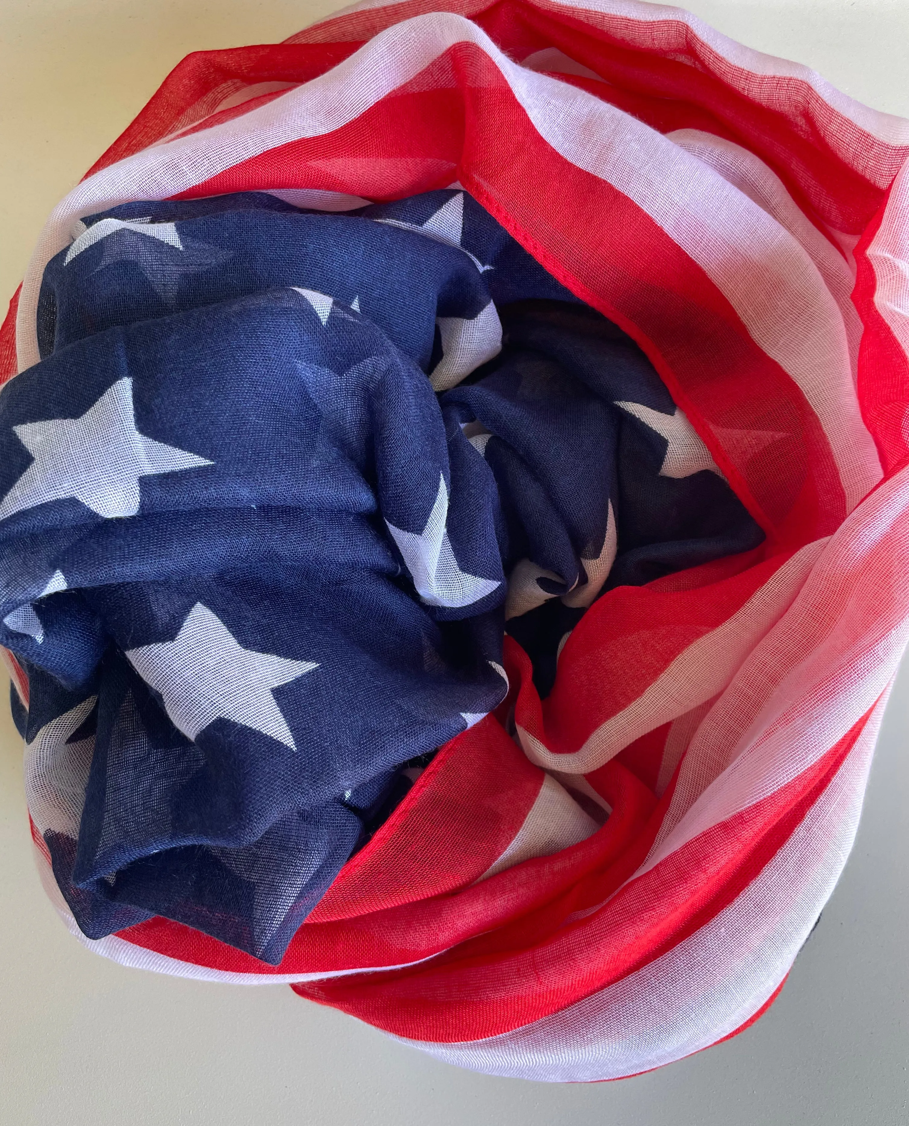 Stars & Stripes American Flag Rectangle Scarf