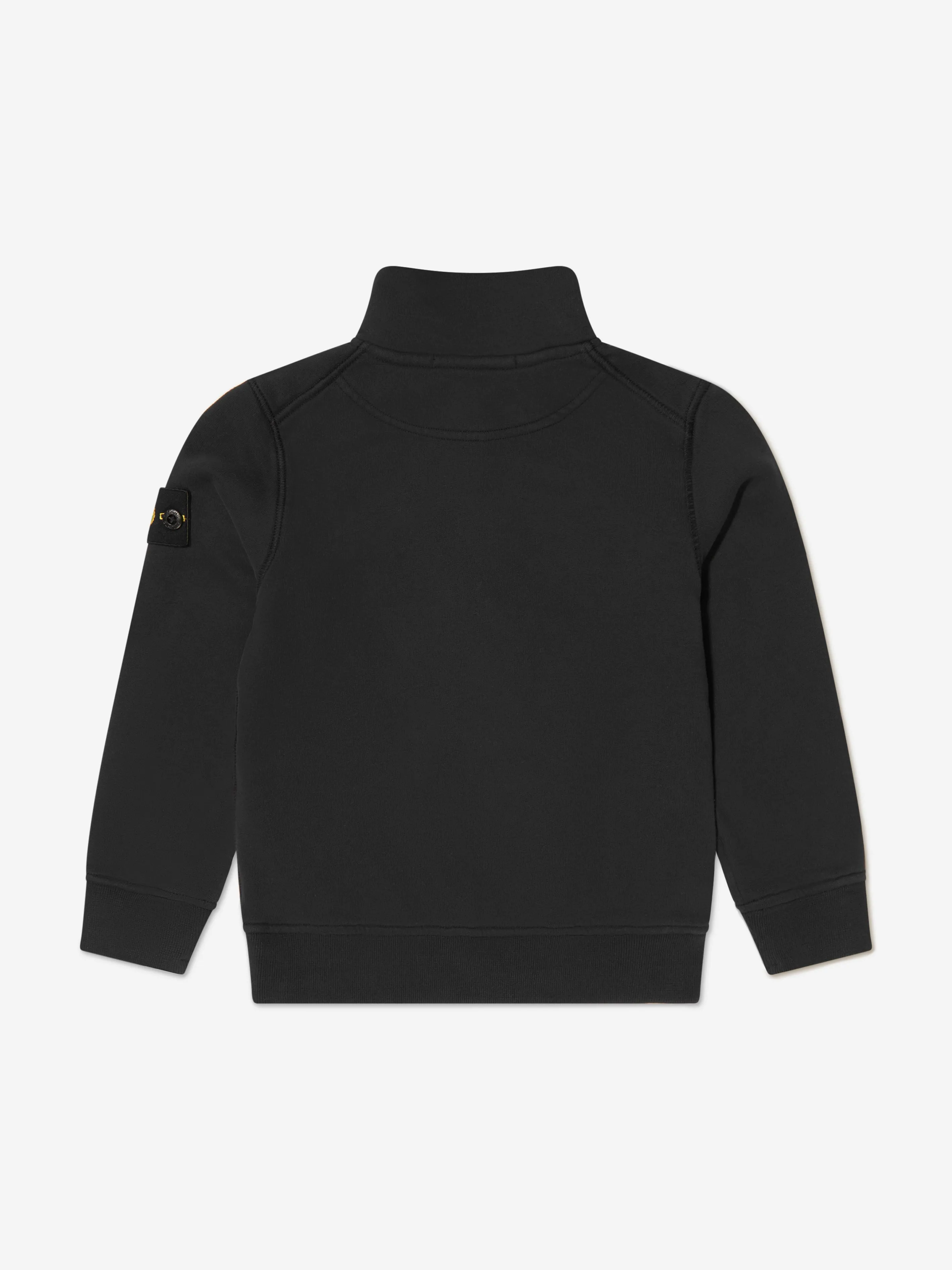 Stone Island Junior Boys Half Zip Sweatshirt