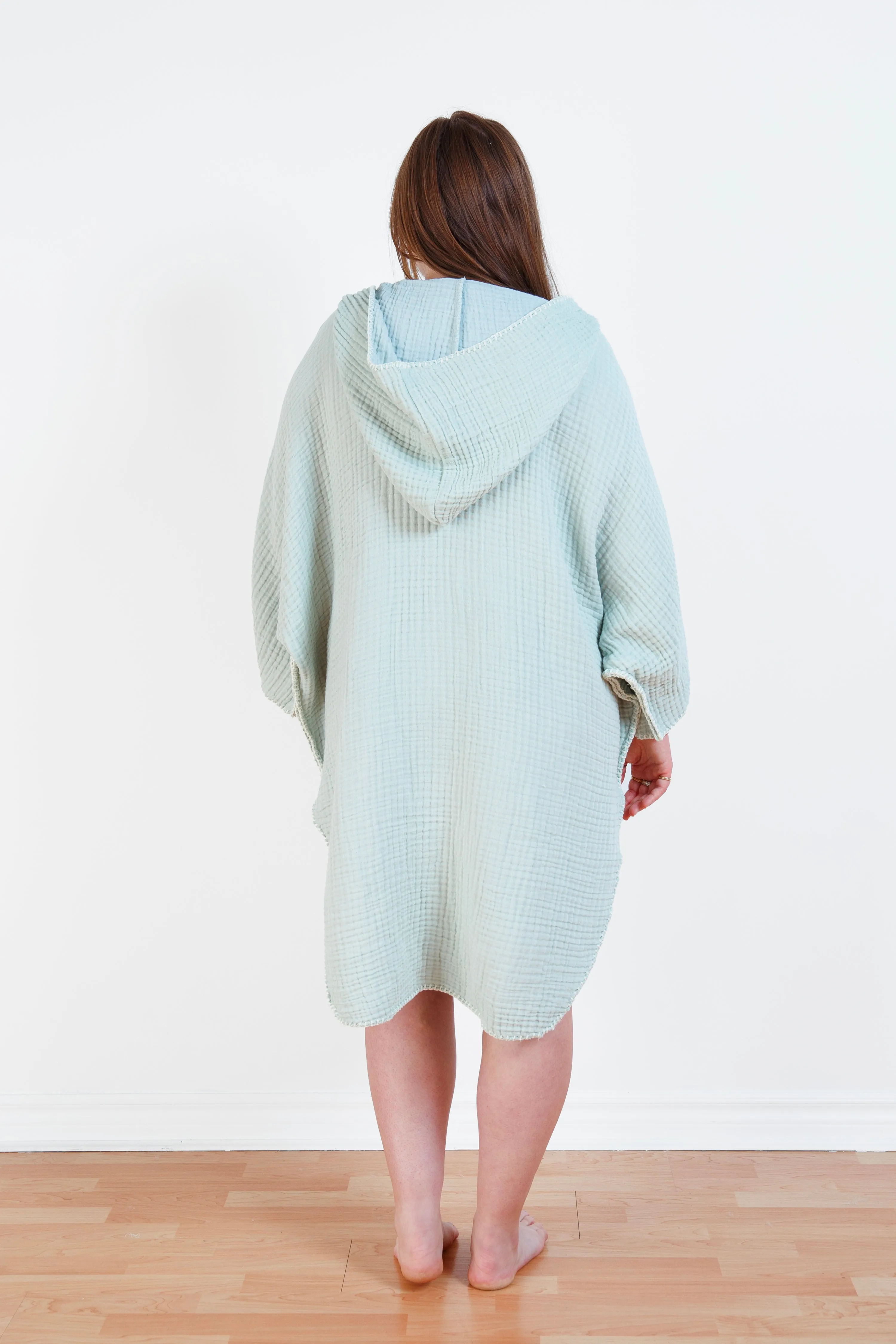 THE COCOON | Women's Muslin Surf Poncho