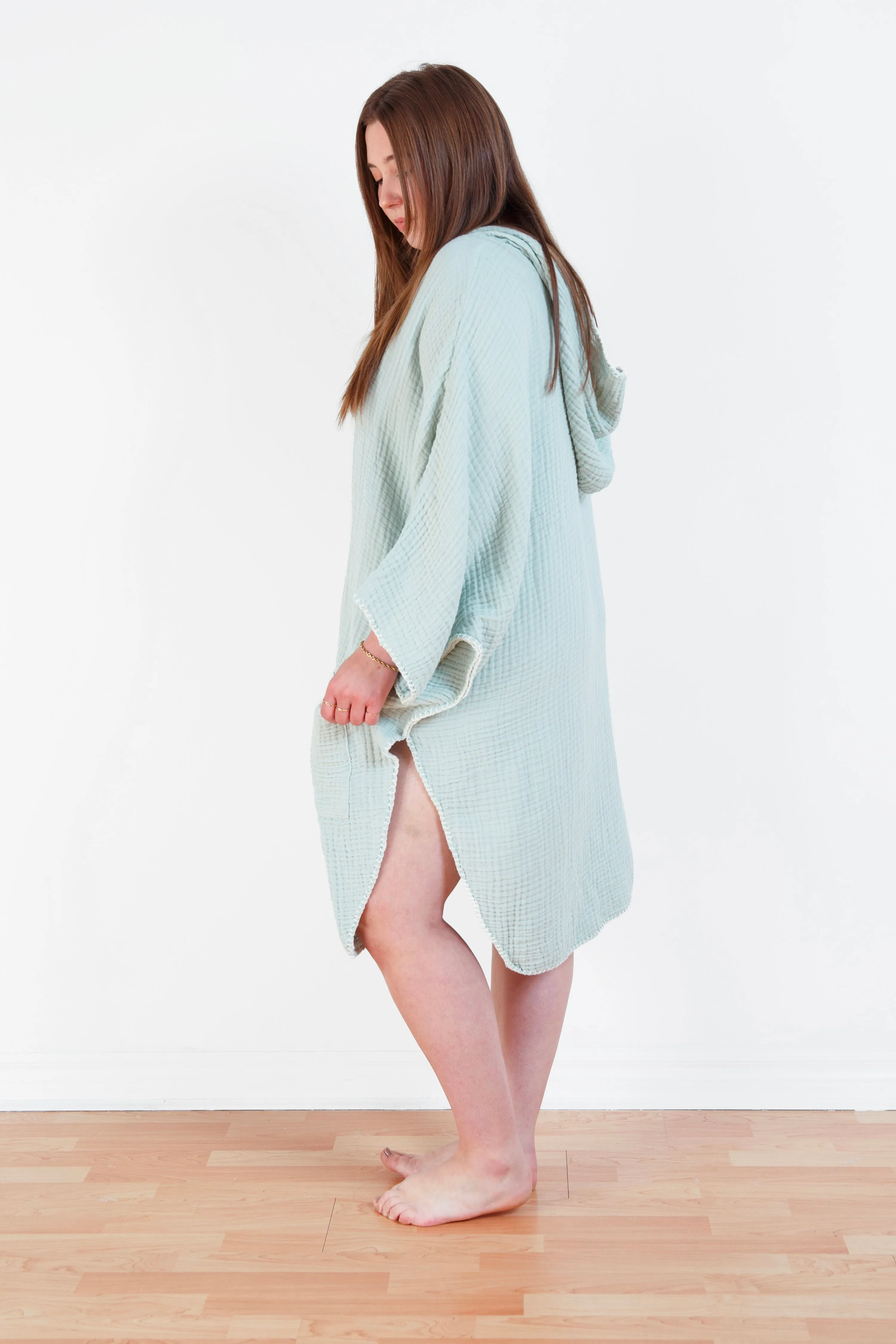 THE COCOON | Women's Muslin Surf Poncho