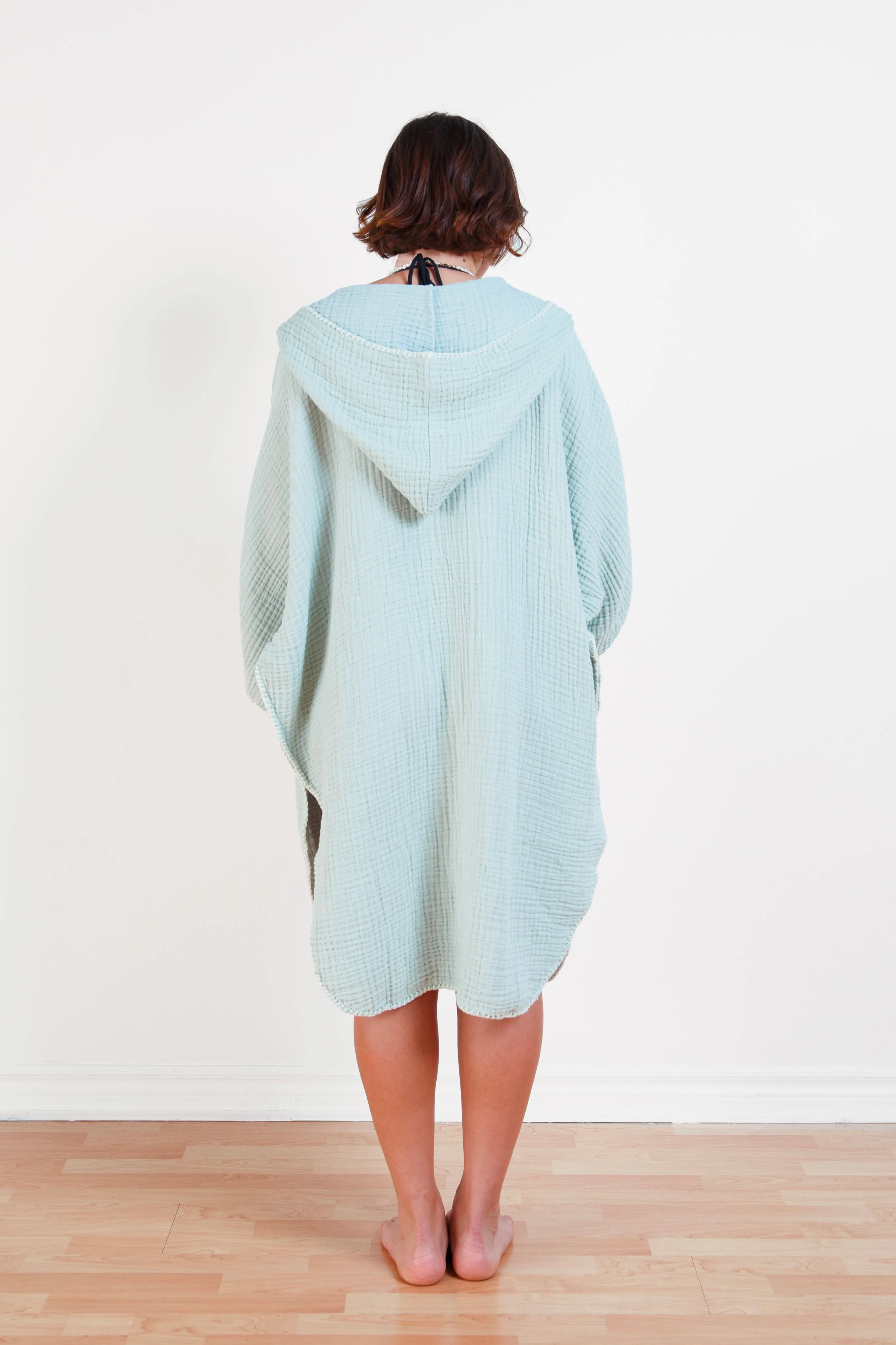 THE COCOON | Women's Muslin Surf Poncho