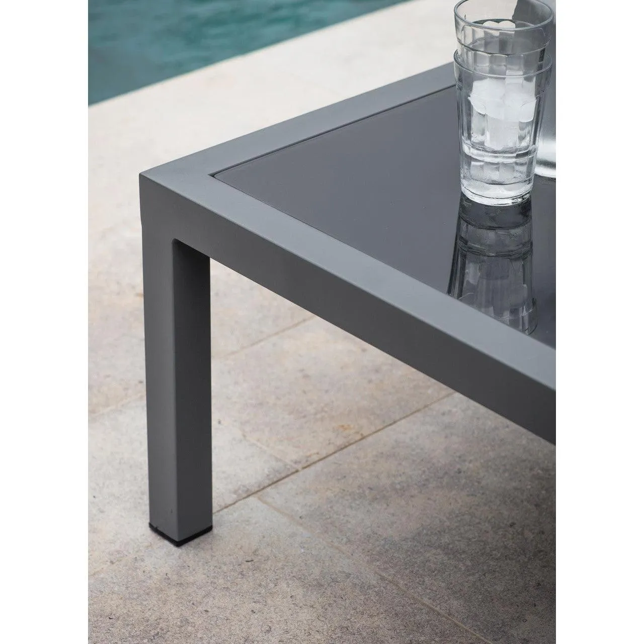 West Strand Corner Sofa Set - Aluminium
