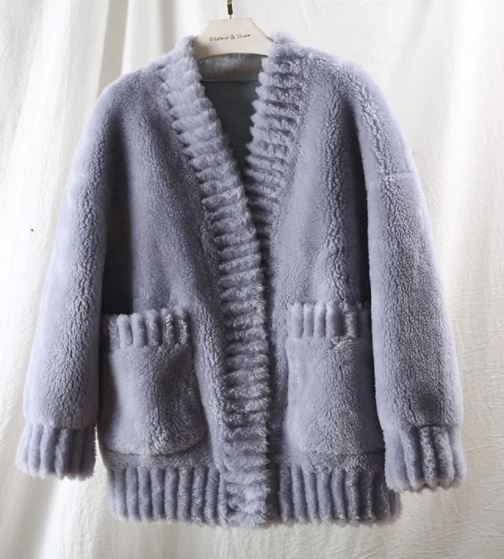 Women's Winter Casual Wool Long-Sleeved Loose Coat