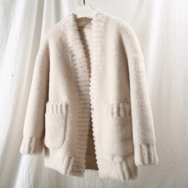 Women's Winter Casual Wool Long-Sleeved Loose Coat