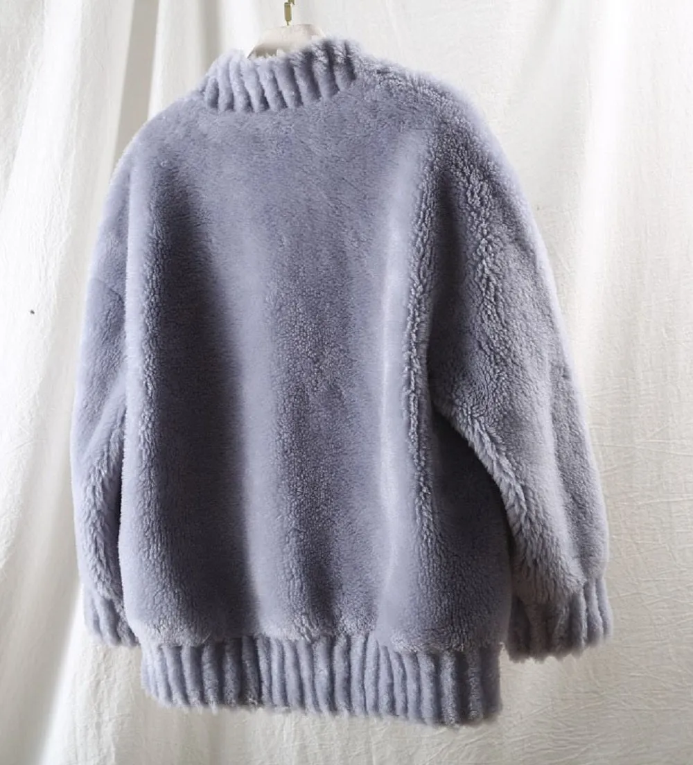 Women's Winter Casual Wool Long-Sleeved Loose Coat