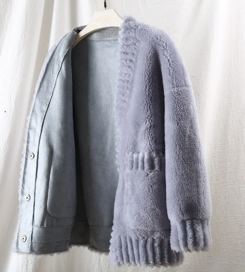Women's Winter Casual Wool Long-Sleeved Loose Coat