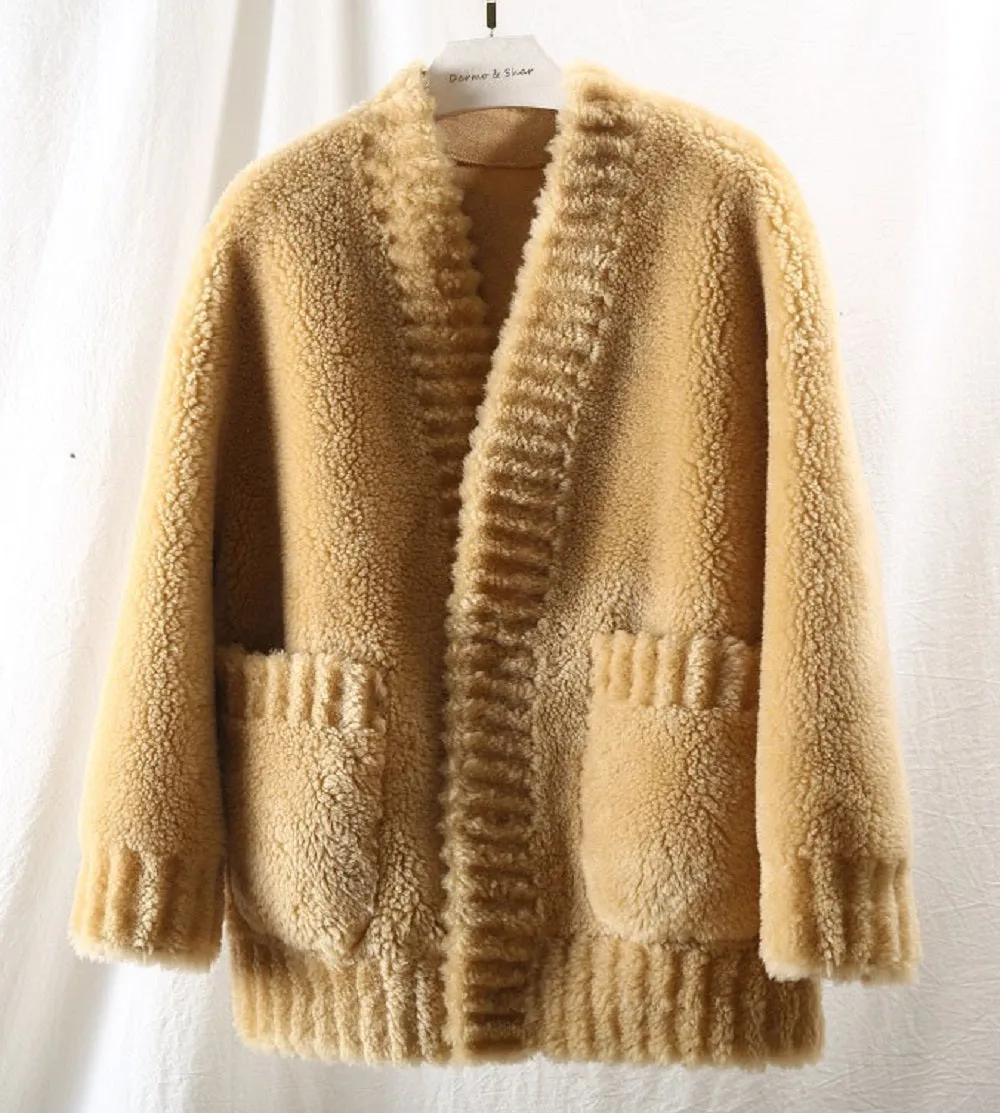 Women's Winter Casual Wool Long-Sleeved Loose Coat