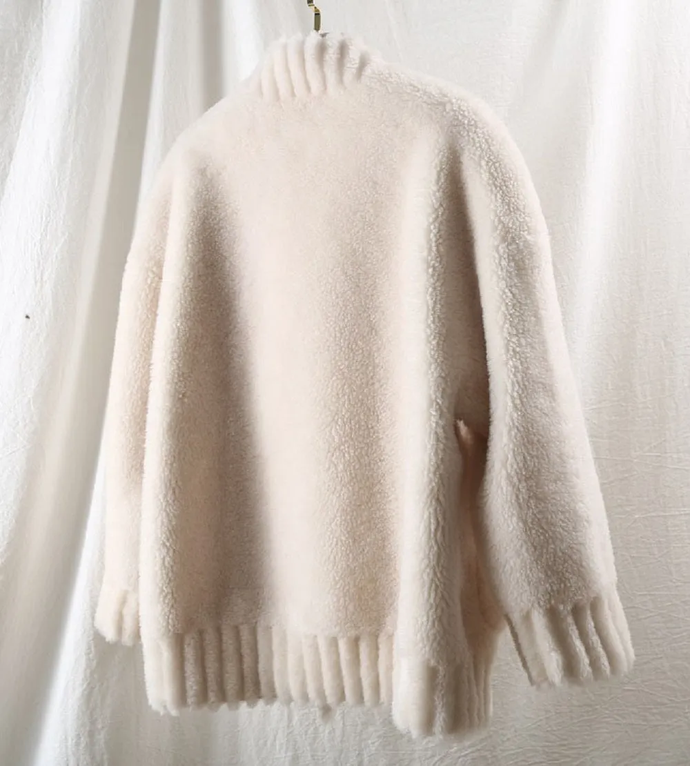 Women's Winter Casual Wool Long-Sleeved Loose Coat