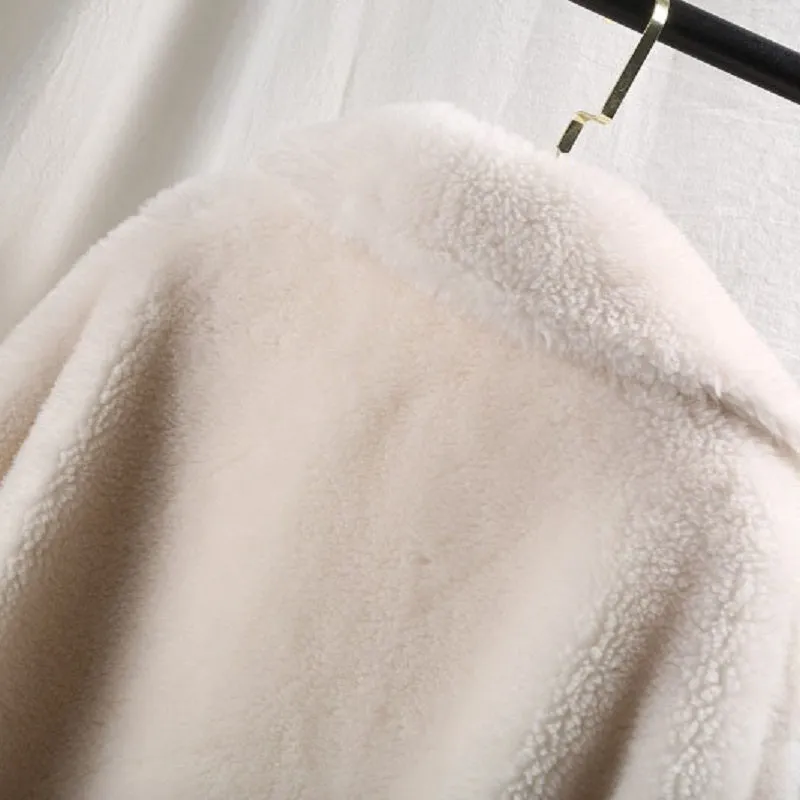 Women's Winter Long Slim Thick Wool Coat
